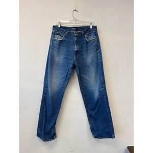 VTG Elenex Jeans Mens 32x30 Blue Medium Wash‎ Straight Leg Relaxed Denim Pants